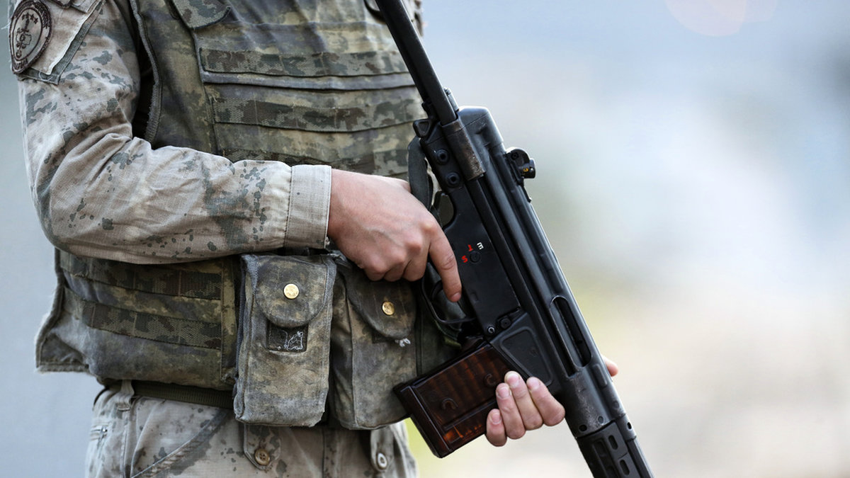 Sex turkiska soldater har dödats i en attack utförd av kurdiska PKK, uppger Turkiets försvarsdepartementet. Arkivbild.