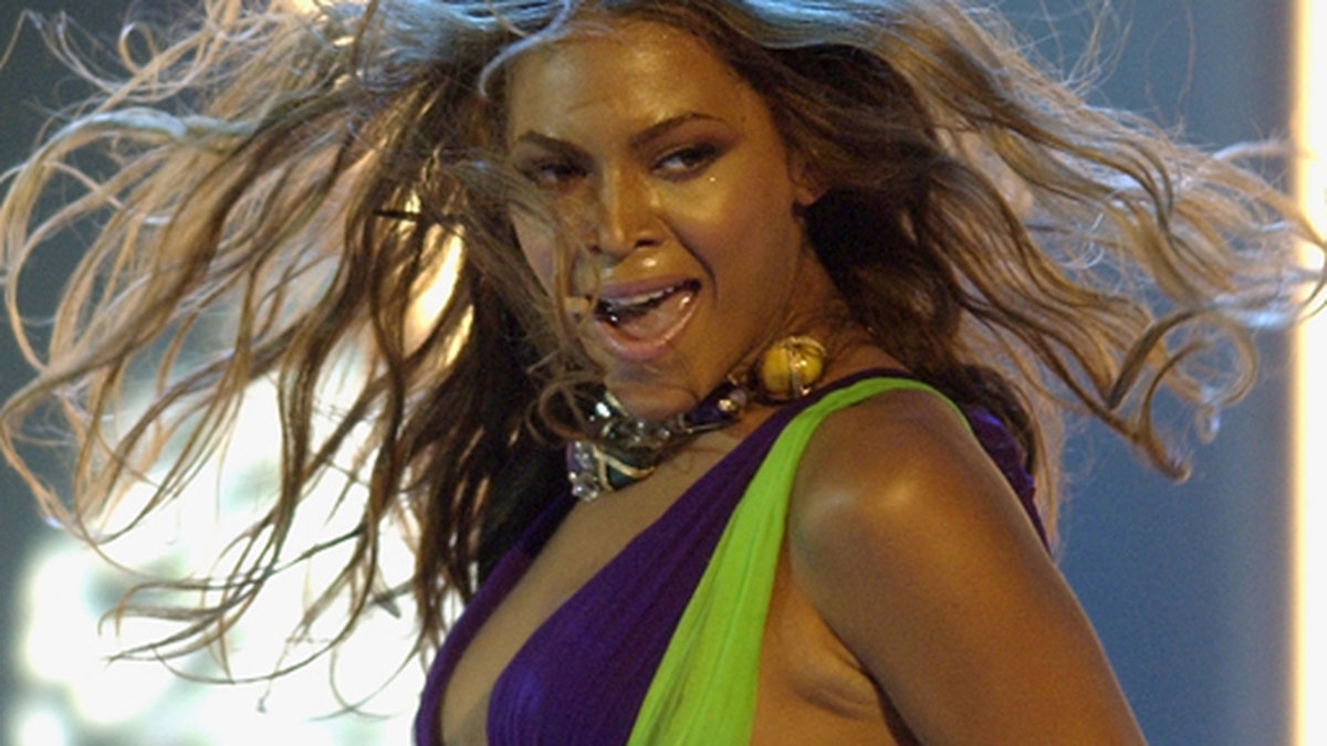 Så här såg Beyoncé ut år 2003. 
