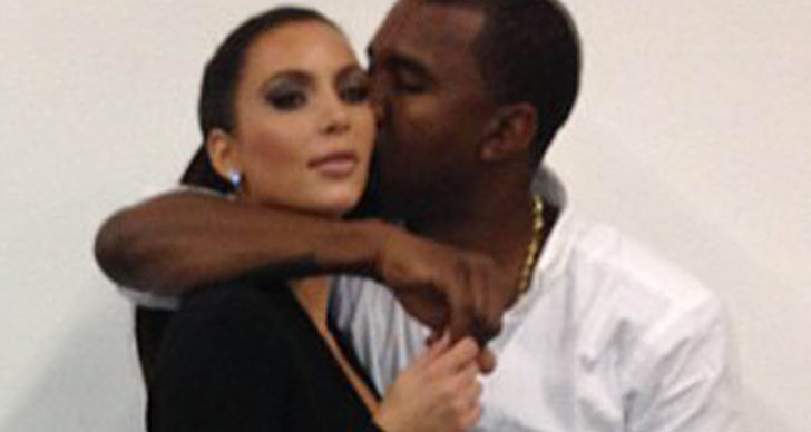 Kanye West, Kim Kardashian, Förlovning, North West
