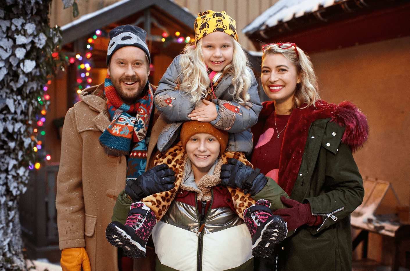 Henrik Johansson, Adrian Macéus, Maja Söderström och Cecilia Forss. Henrik Johansson, Adrian Macéus, Maja Söderström och Cecilia Forss.