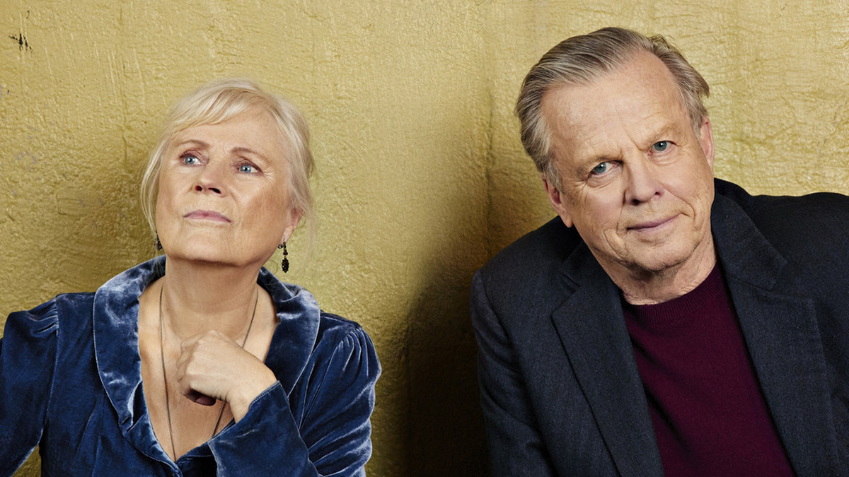 Ulla Skoog och Krister Henriksson spelar i pjäsen 'Kärleksbrevet' på Scalateatern. Pressbild.