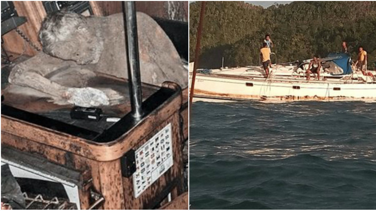 Båten hittades tidigare i veckan.