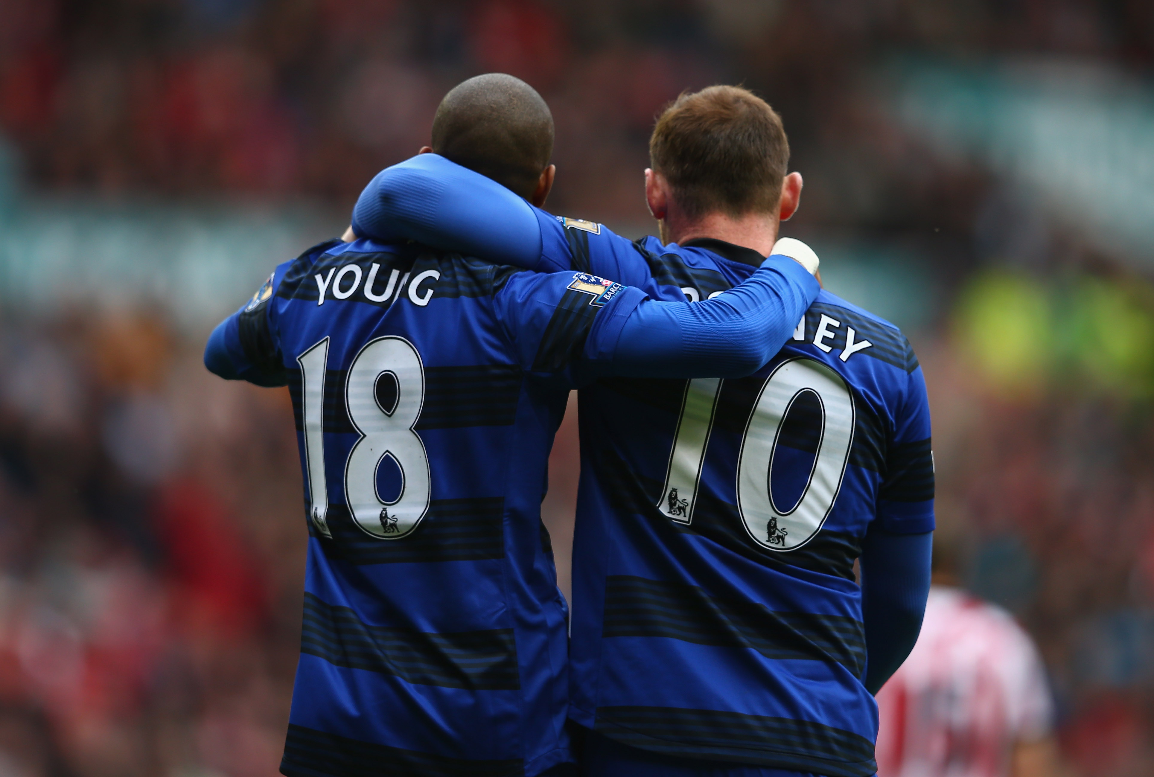 Får Wayne Rooney jubla med Man United-kompisen Ashley Young?