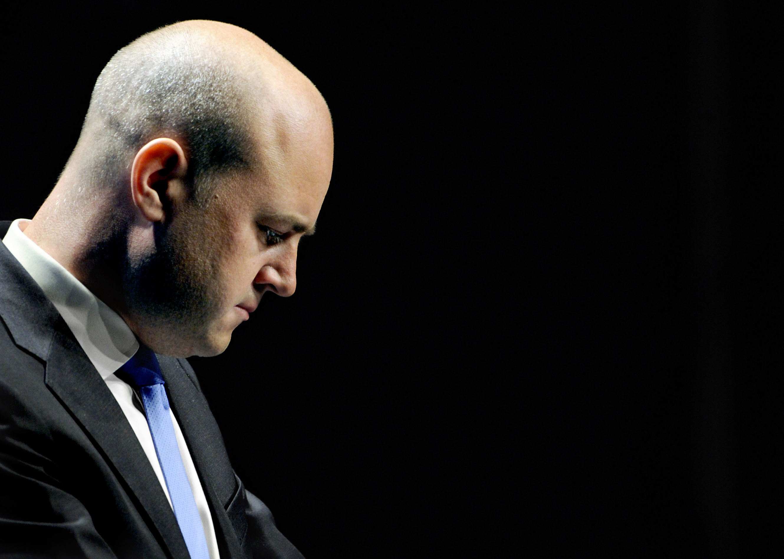 Fredrik Reinfeldts son misshandlades natten till lördag.