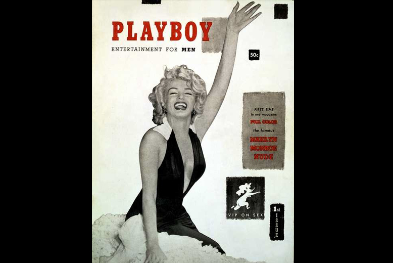19. Den klassiska skönheten Marilyn Monroe satte ribban högt för kommande omslagstjejer redan 1953. 19. Den klassiska skönheten Marilyn Monroe satte ribban högt för kommande omslagstjejer redan 1953.