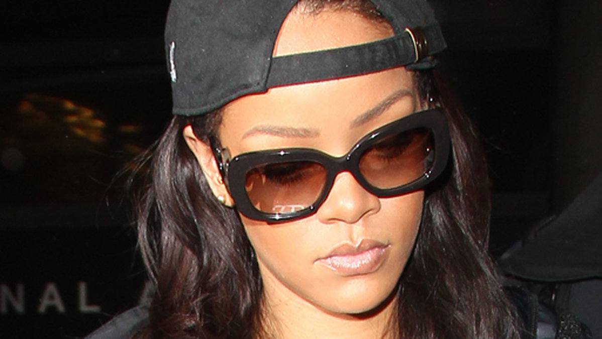Rihanna fick ett hysteriskt sammanbrott. 