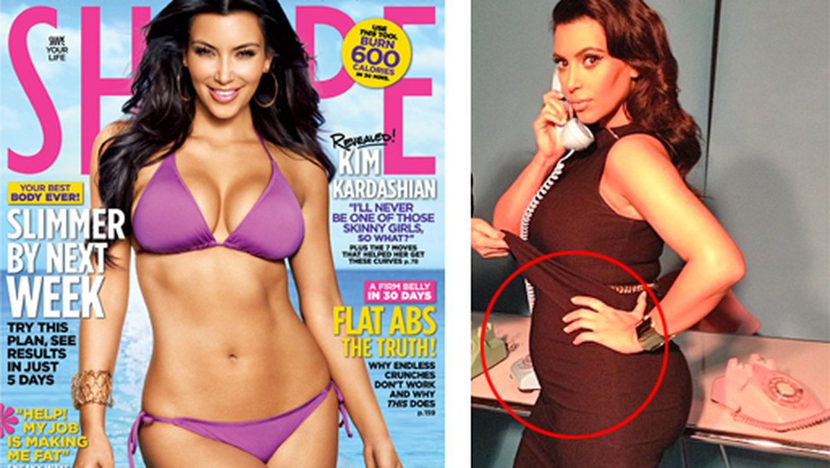 Kim Kardashian får lägga den hårda träningen åt sidan nu och njuta av det kommande mamma-livet.