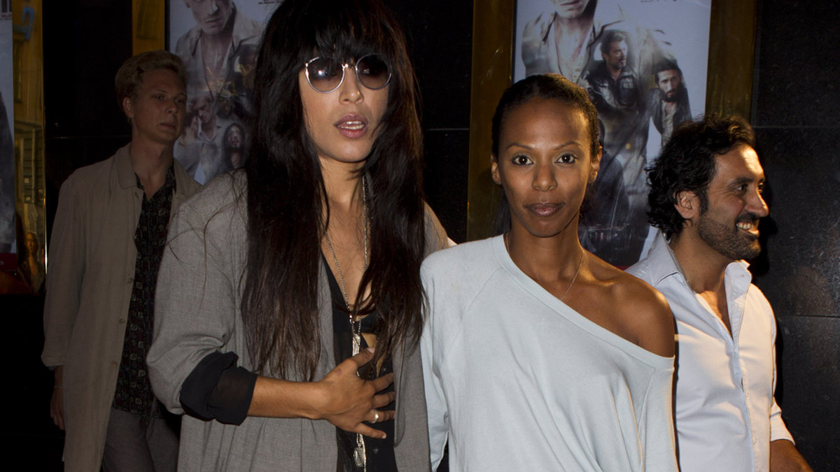 Loreen tillsammans med Lili Assefa.