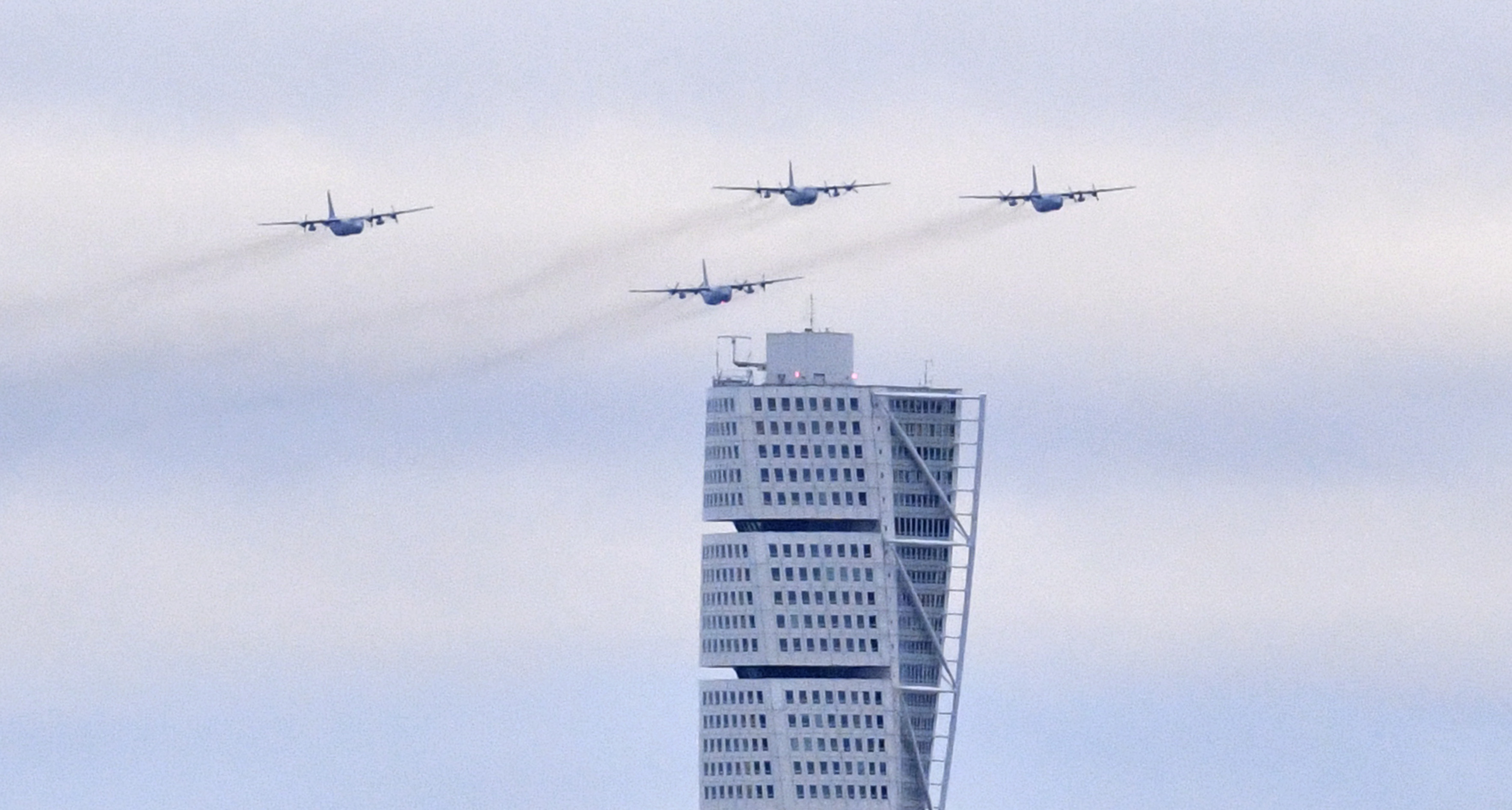 Julgransflygning i Malmö Julgransflygning i Malmö