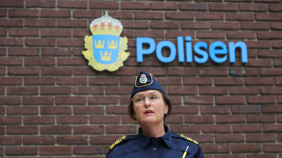 Emelie Kullmyr, polisområdeschef Storgöteborg. Arkivbild.