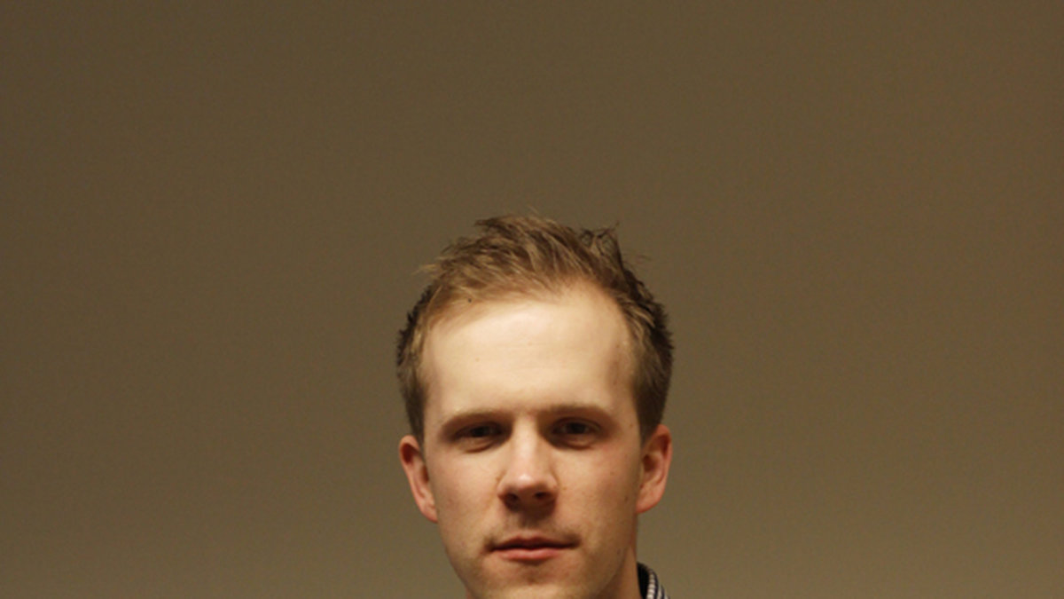Benny Lindholm, ordförande för Liberala studenter.