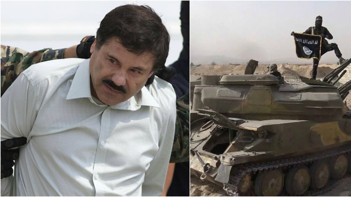 El Chapo har förklarat krig mot IS