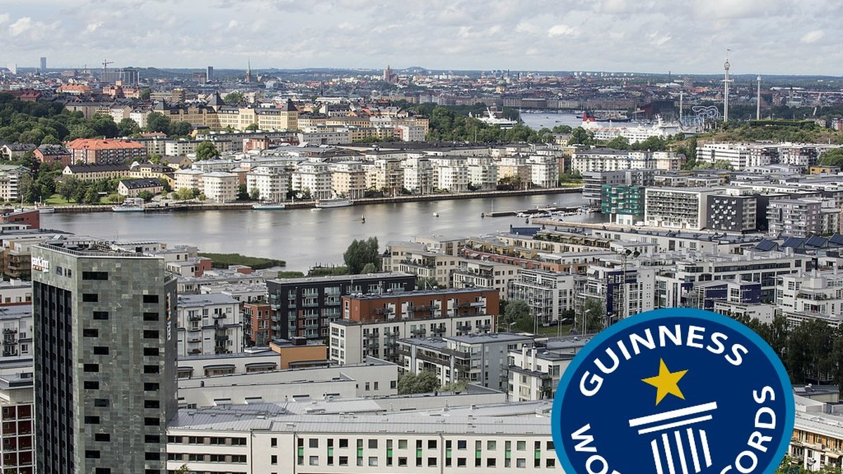Stockholm är anmält till Guinness världsrekord. 