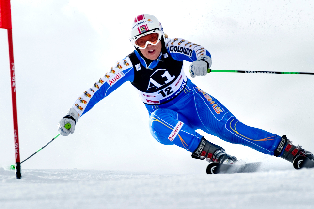 Slalom, Vinterkanalen, Anja Parson, skidor, Alpint