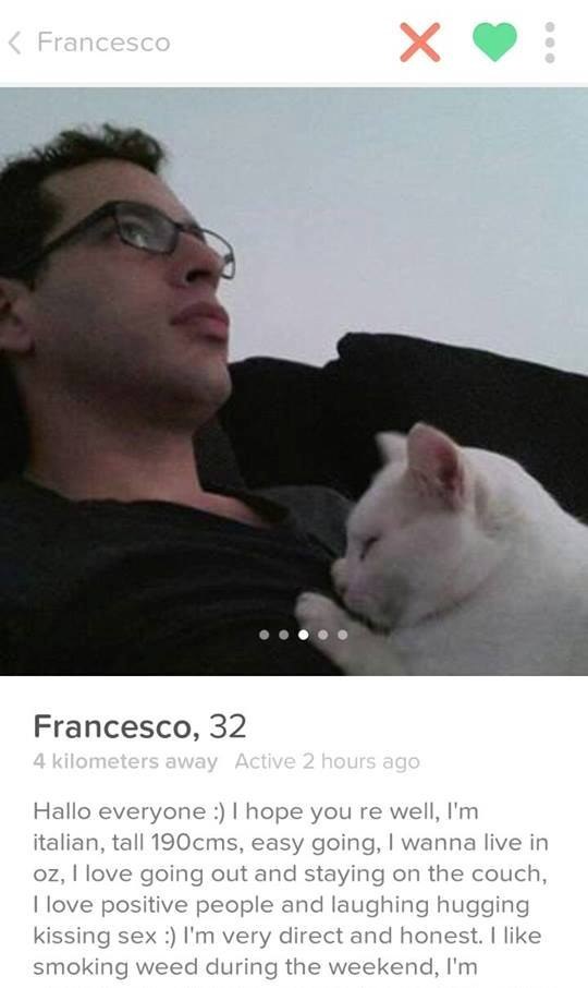 Att katt-tricket verkligen är en succé bevisar Francesco. Att katt-tricket verkligen är en succé bevisar Francesco.