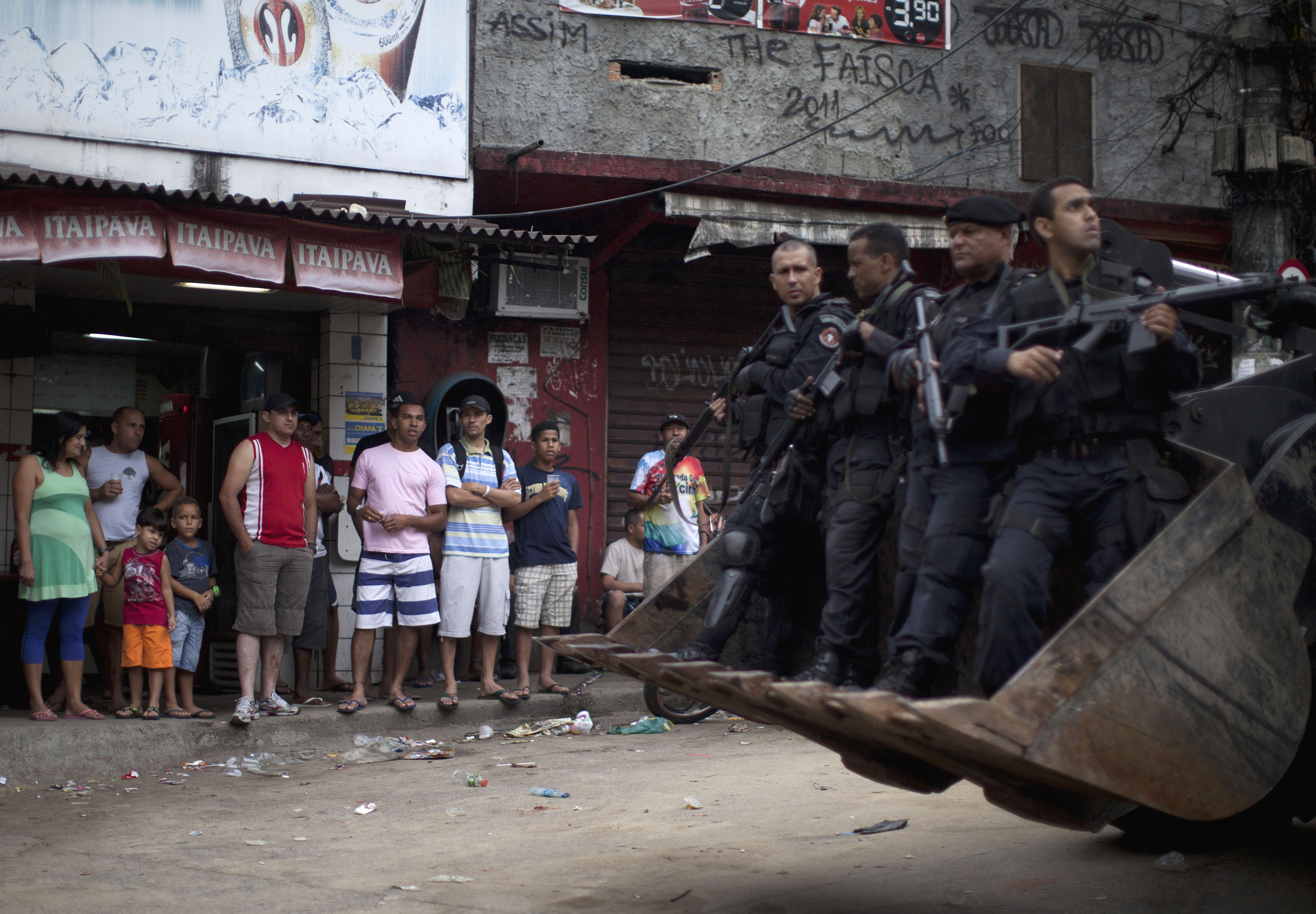 Brott och straff, Polisen, Rio de Janeiro, Brasilien, Gang, Kåkstäder, Kåkstad, Favela