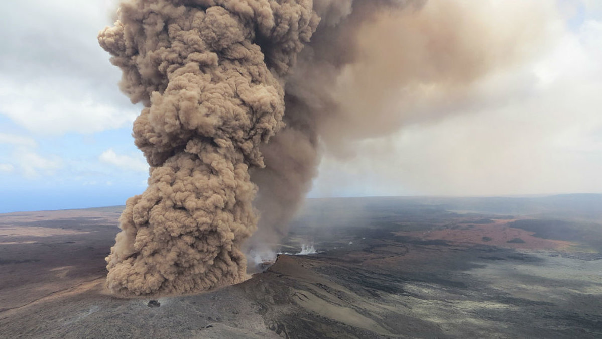 Vulkanutbrotten fortsätter på ön Hawaii.