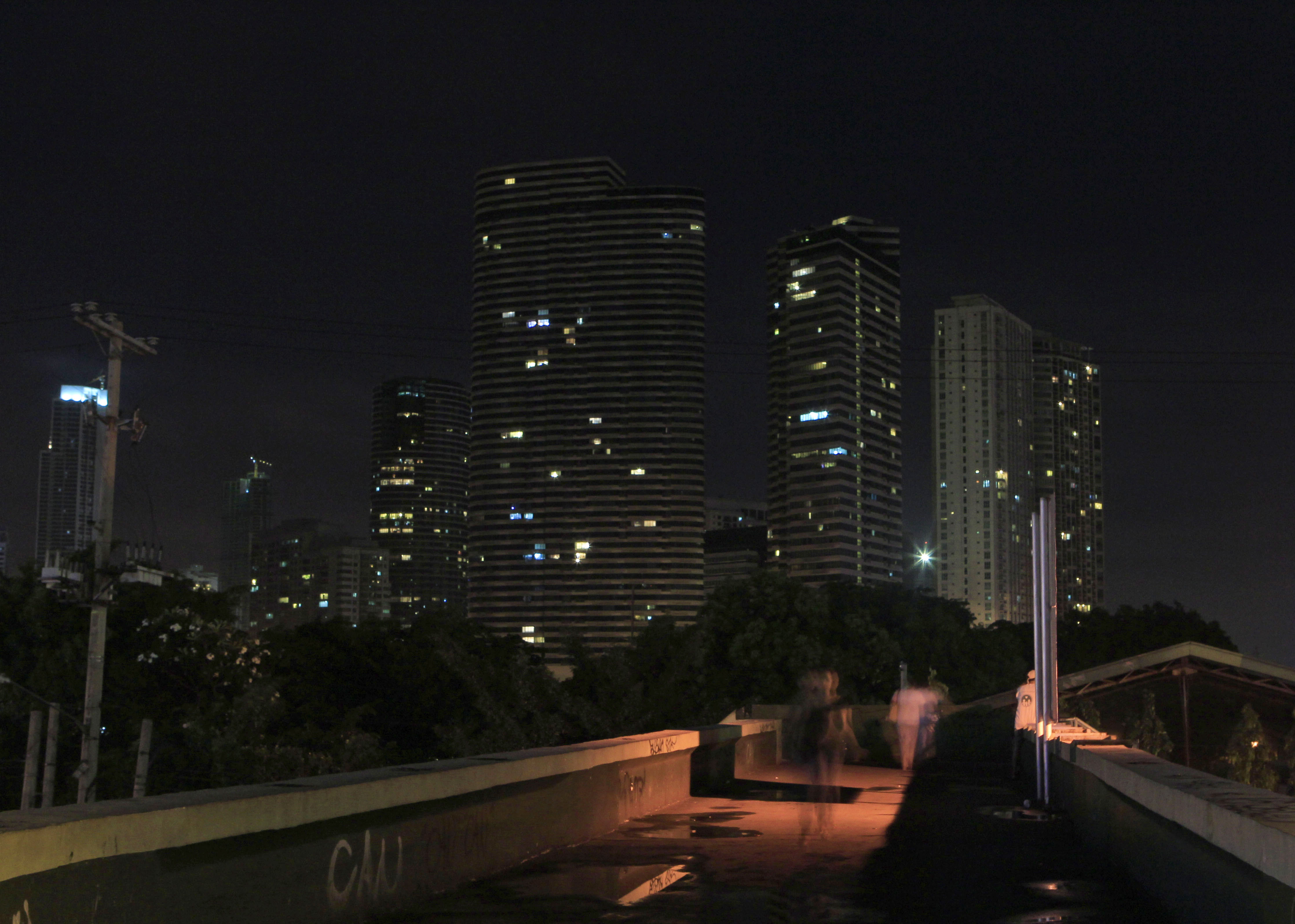 Earth Hour: Filipinerna, Manila.