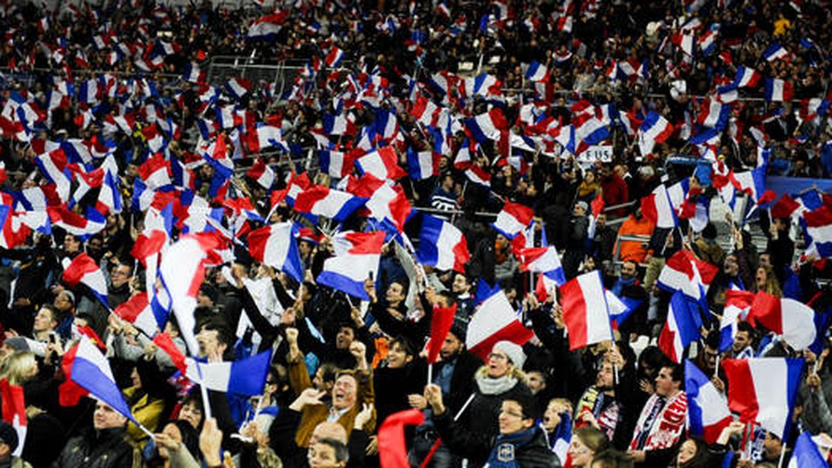 Franska fans.