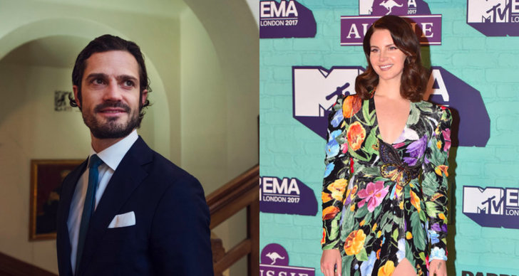 Lana Del Rey, Prins Carl Philip, MTV EMA