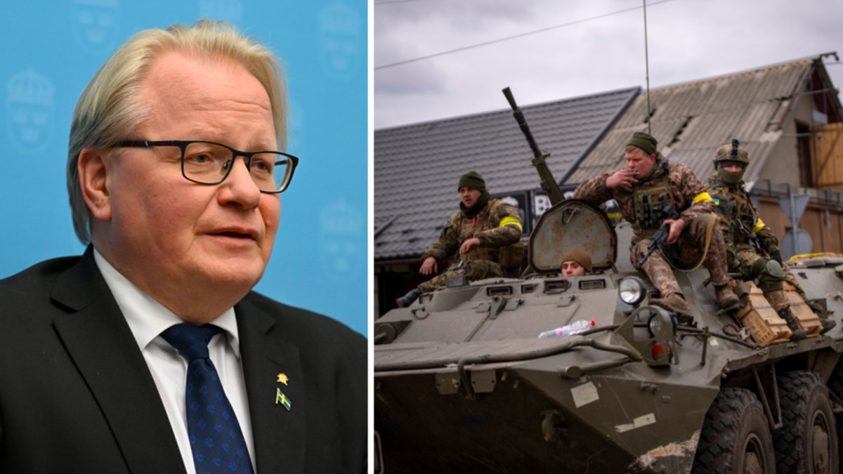 Hultqvist: Går Nato in i Ukraina öppnar man för tredje världskriget