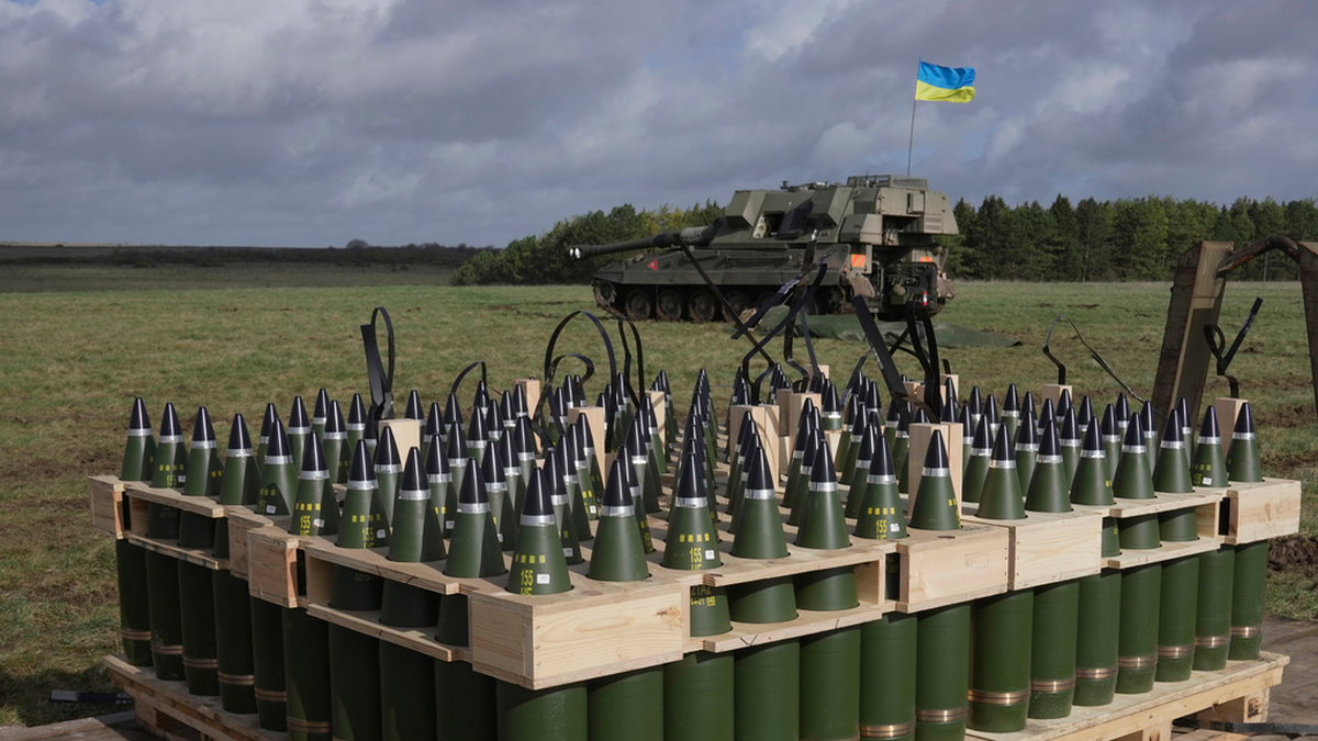EU-länder ökar takten i produktionen av ammunition för att hjälpa Ukraina avvärja Rysslands anfallskrig. Arkivbild.