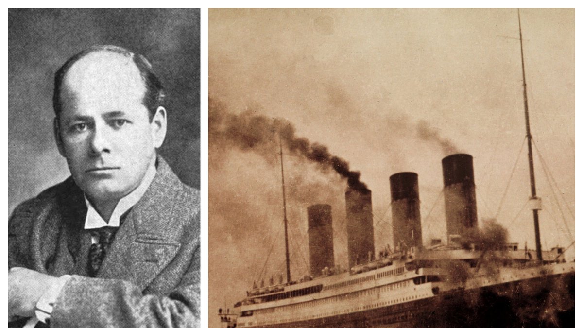 Morgan Robertson och W.T. Stead sägs ha förutspått Titanics öde.