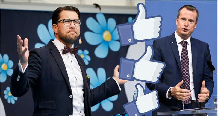 Jimmie Åkesson, Facebook, Sverigedemokraterna, Anders Ygeman, Politik