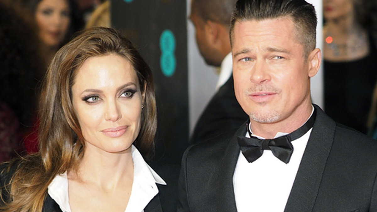 Angelina och Brad glänste på BAFTA-galan. 