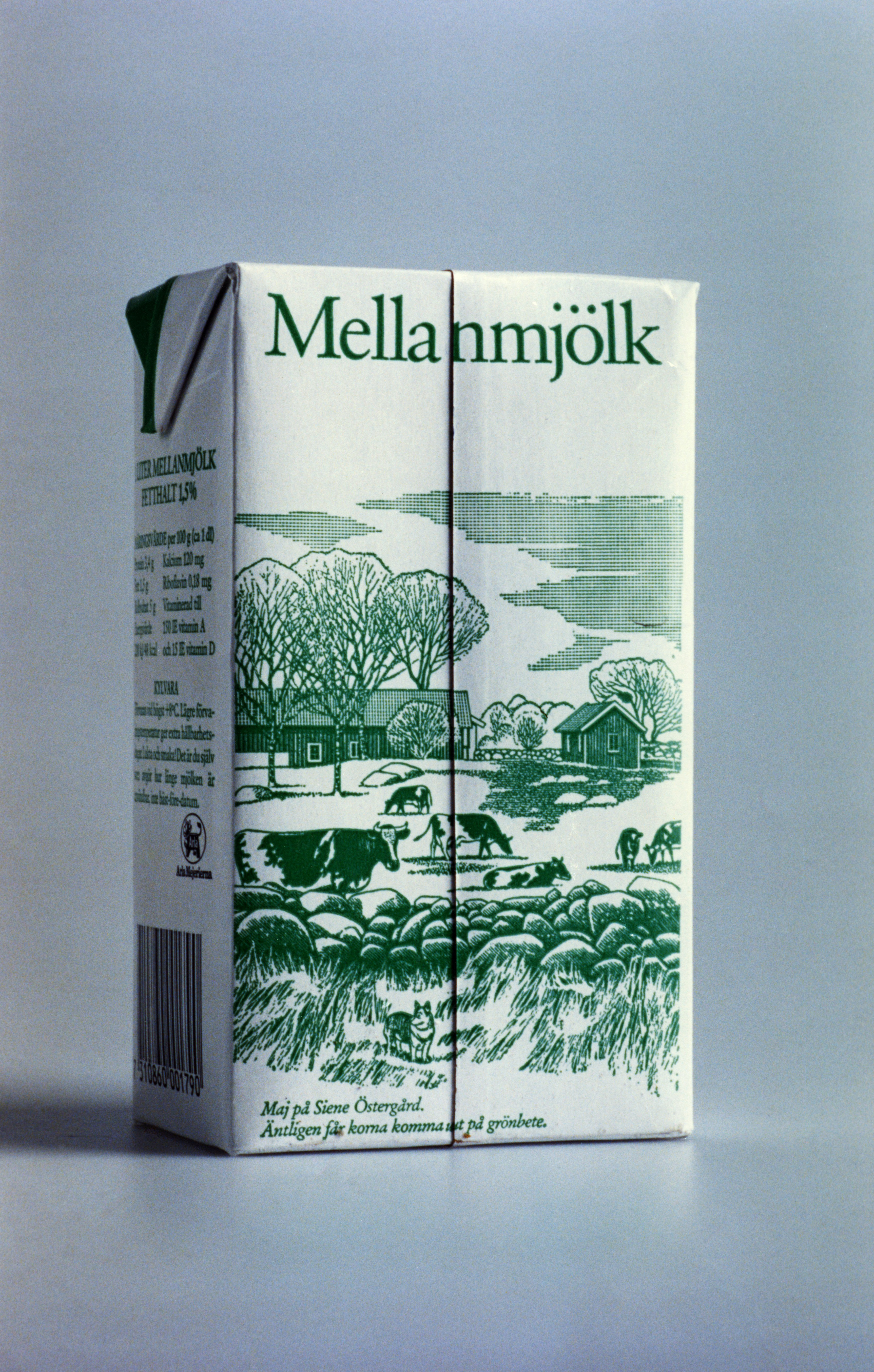 – Gamma mjölk. – Gamma mjölk.