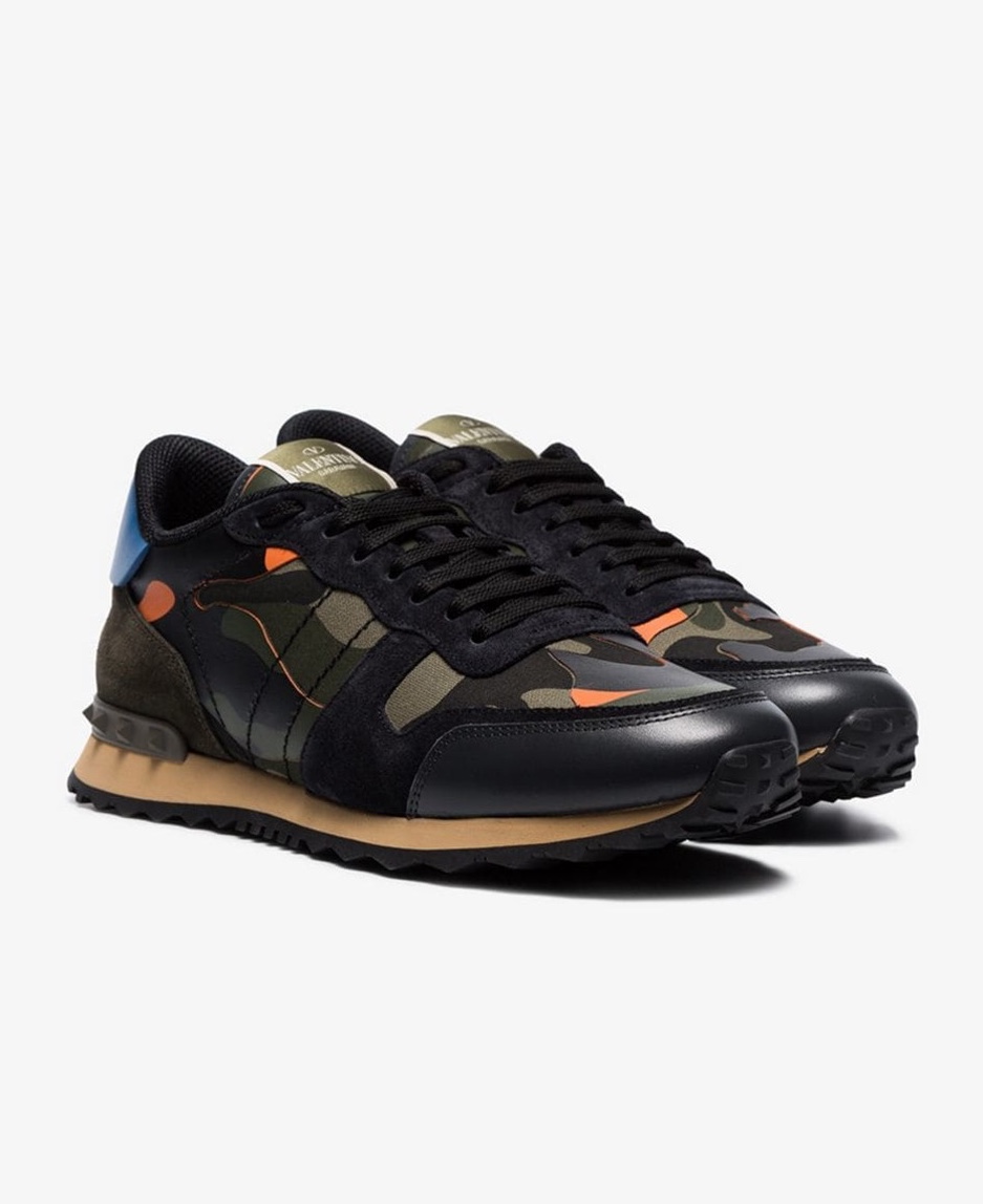 Herrsneakers camo från Valentino Herrsneakers camo från Valentino