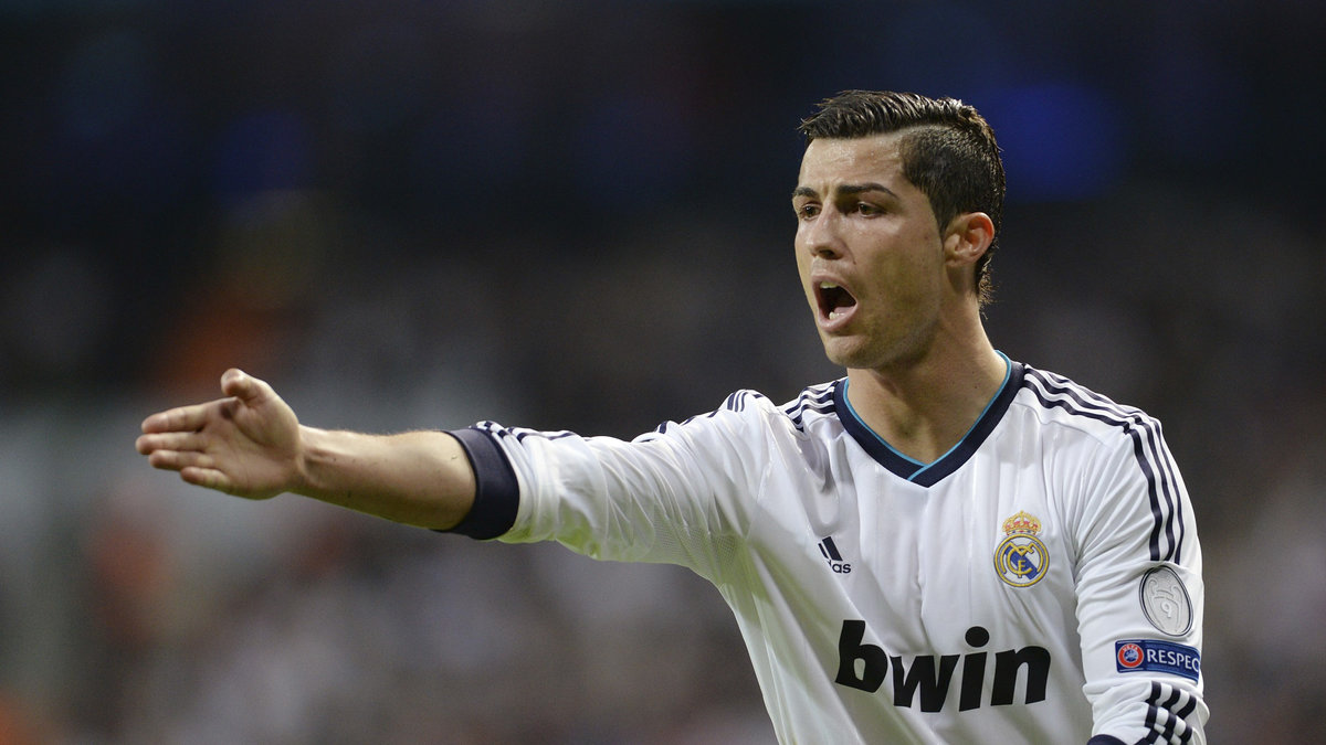 Cristiano Ronaldo, Real Madrid. 