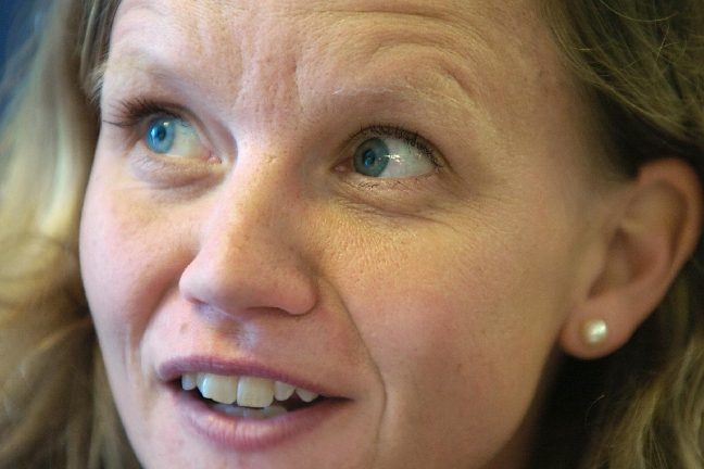 Socialdemokraternas Katarina Berggren.