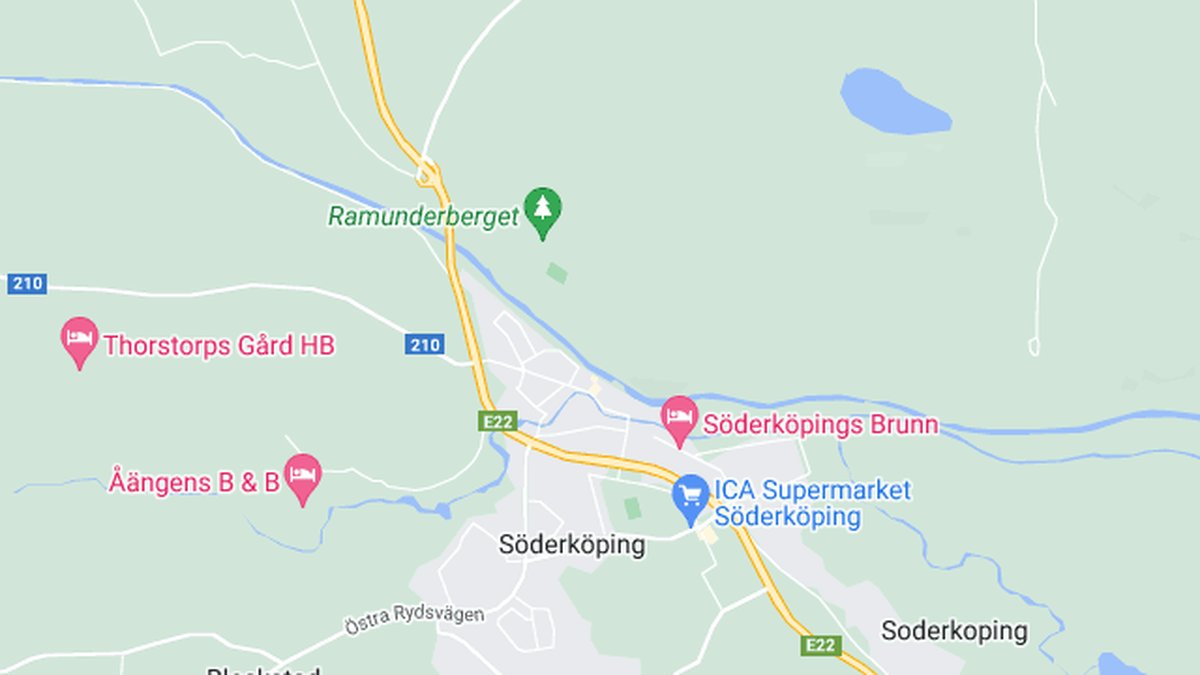 Google maps, Söderköping