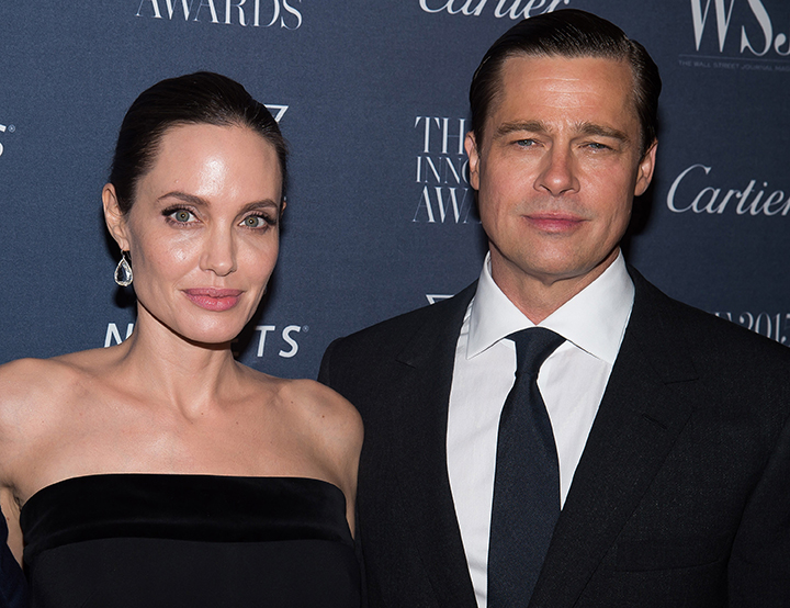 Angelina Jolie och Brad Pitt. Angelina Jolie och Brad Pitt.