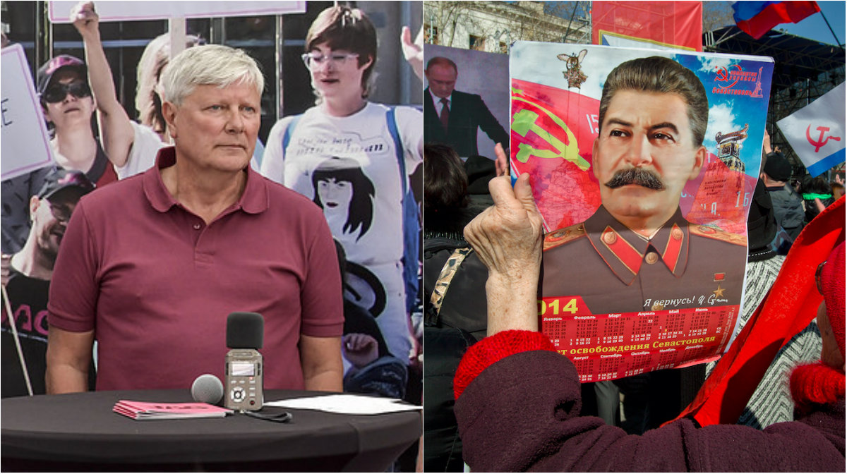 vänsterpartiet, lars ohly, Josef Stalin, Kommunism