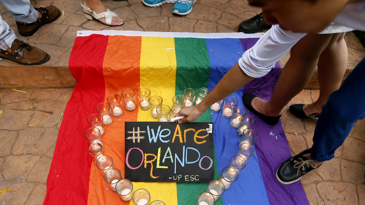 "Så nej jag är inte Orlando, inte Florida och definitivt inte USA".