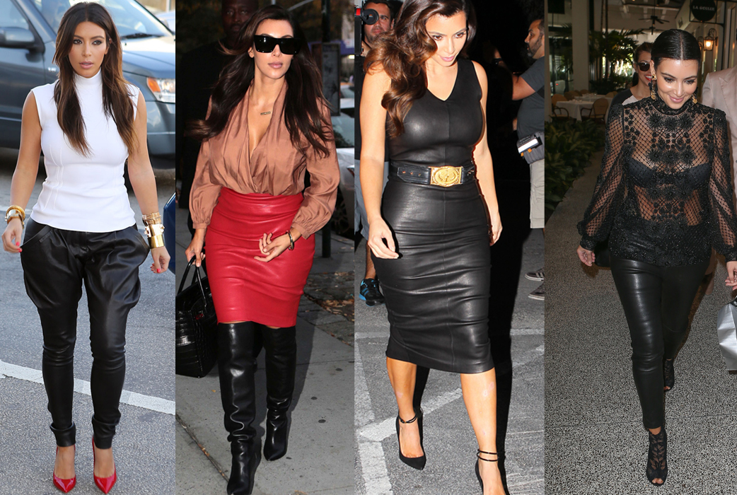 Kim Kardashians år har varit kanon på flera sätt – hon har hittat lyckan i form av Kanye West och massa annat kul. Men hennes klädsel har totalt flippat. Allt läder och latex är inte klädsamt. Kim Kardashians år har varit kanon på flera sätt – hon har hittat lyckan i form av Kanye West och massa annat kul. Men hennes klädsel har totalt flippat. Allt läder och latex är inte klädsamt.