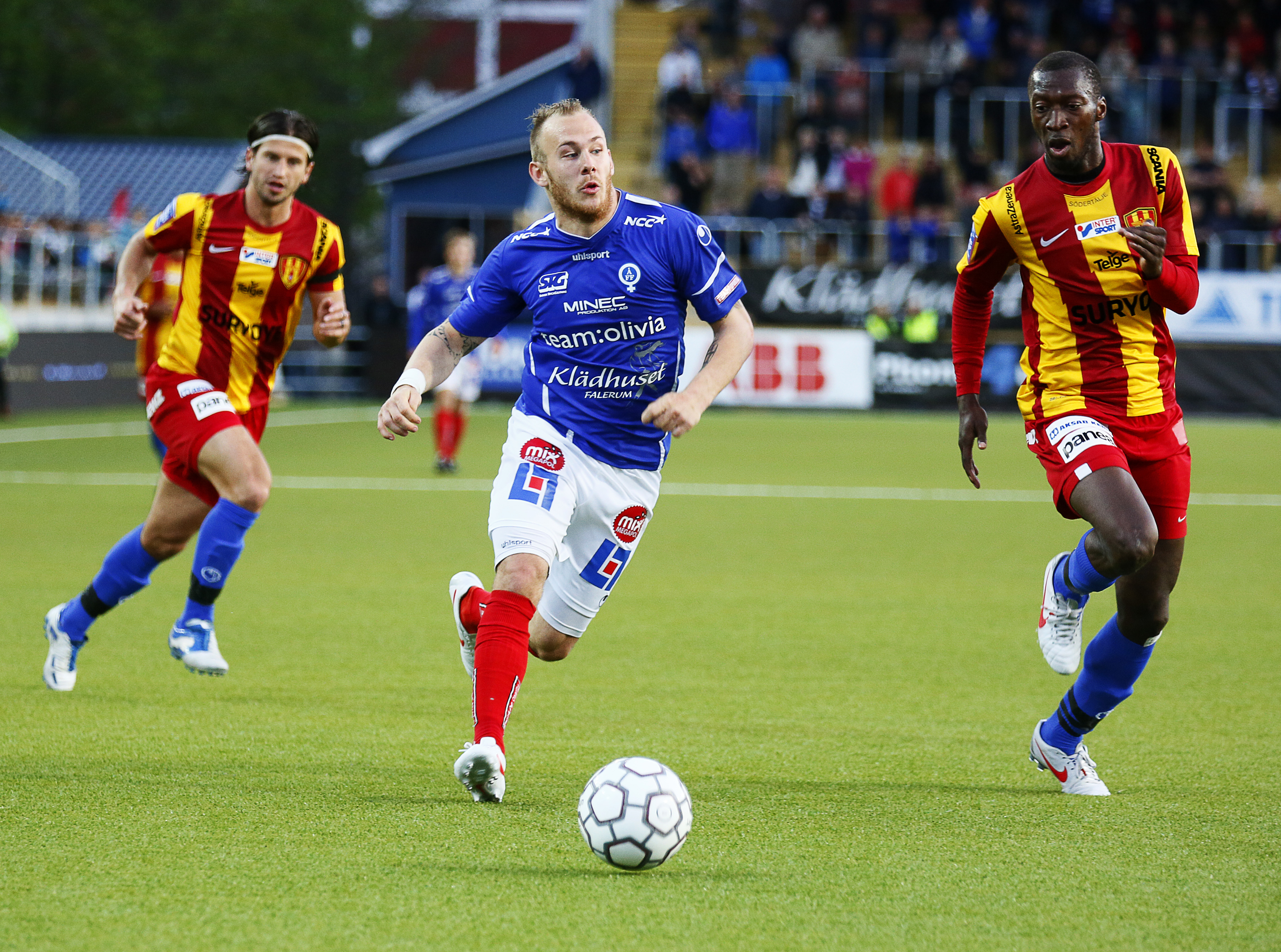 Magnus Eriksson gjorde matchens enda mål och gav Åtvidaberg tre poäng mot Syrianska.