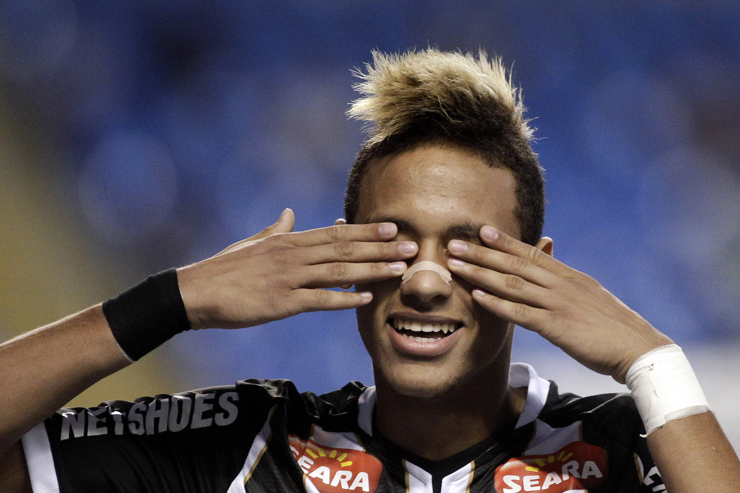 Neymar, Santos.