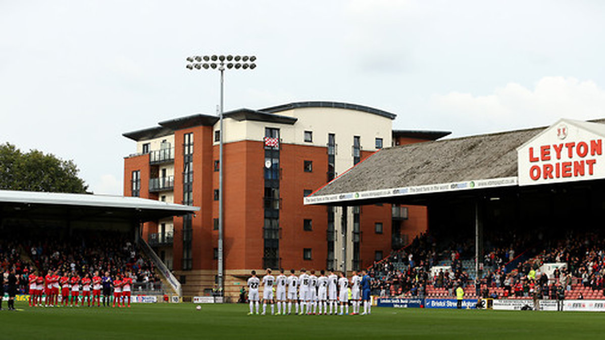 Leyton Orient spelar på Matchroom Stadium i London.