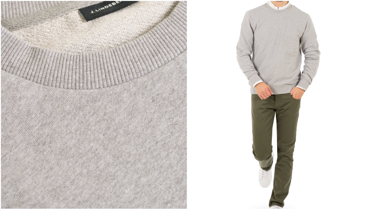 Grå sweatshirt Grå sweatshirt