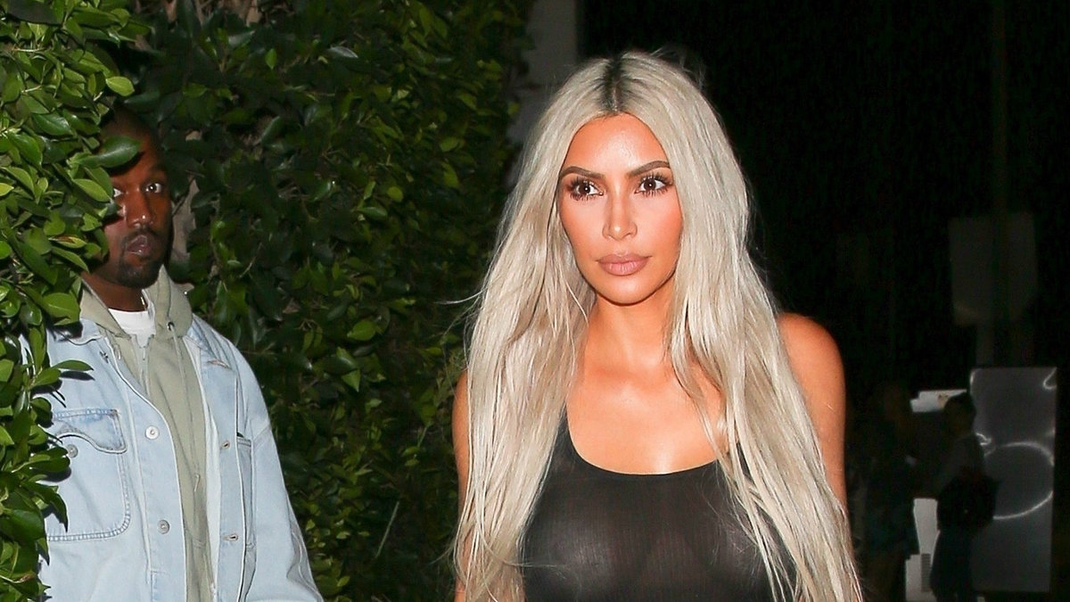 Kim Kardashian och Kanye West har haft en mysig middagsdejt i Hollywood. 