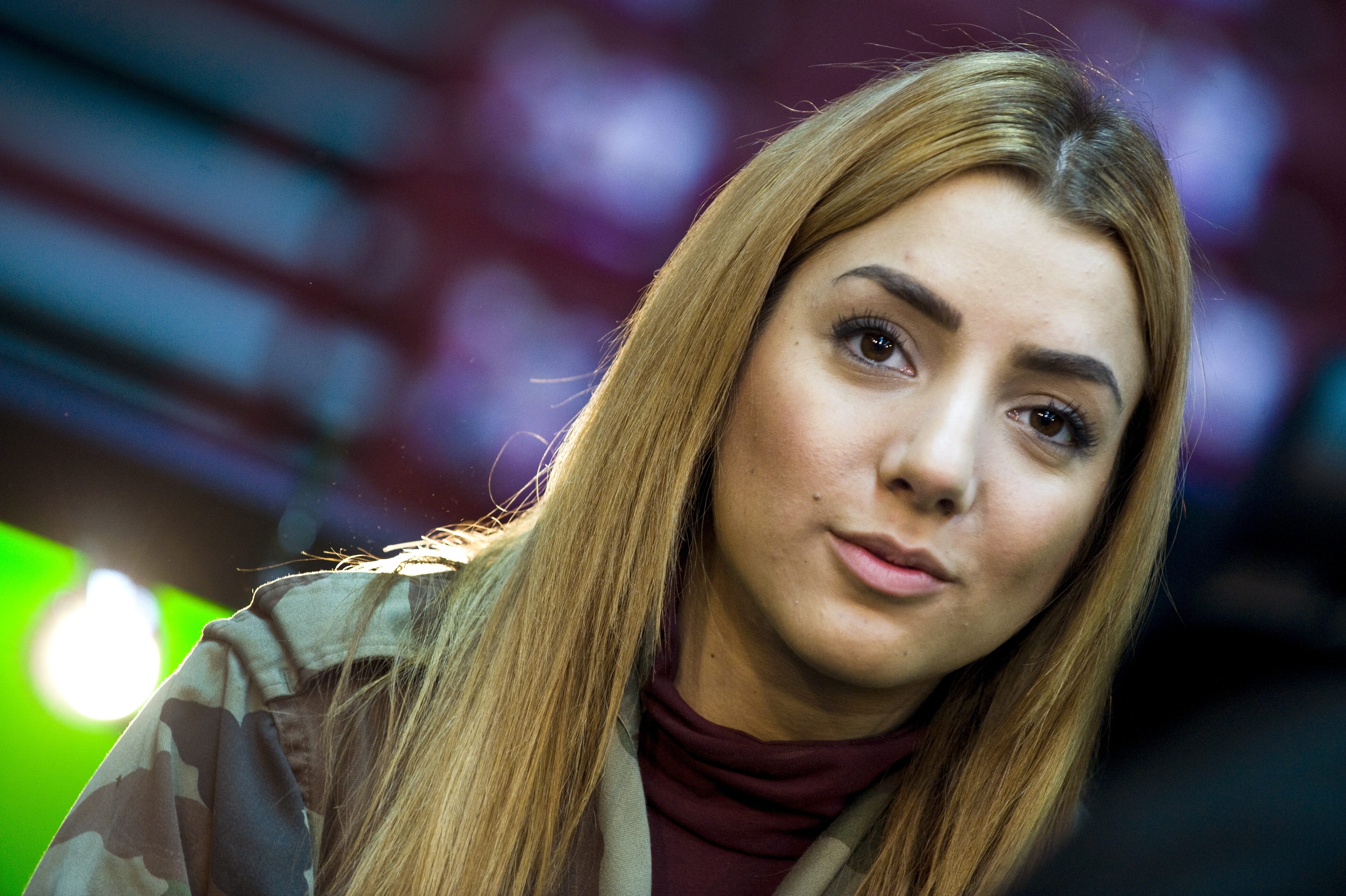 Gina Dirawi, Eurovision Song Contest, Baku, Twitter