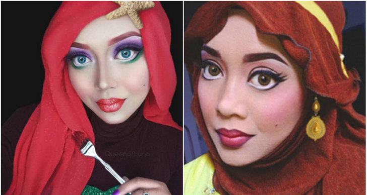 Mulan, Hijab, Disney, disneyprinsessor