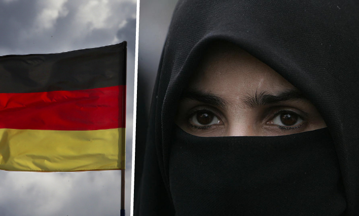 Niqab, Burka, Tyskland