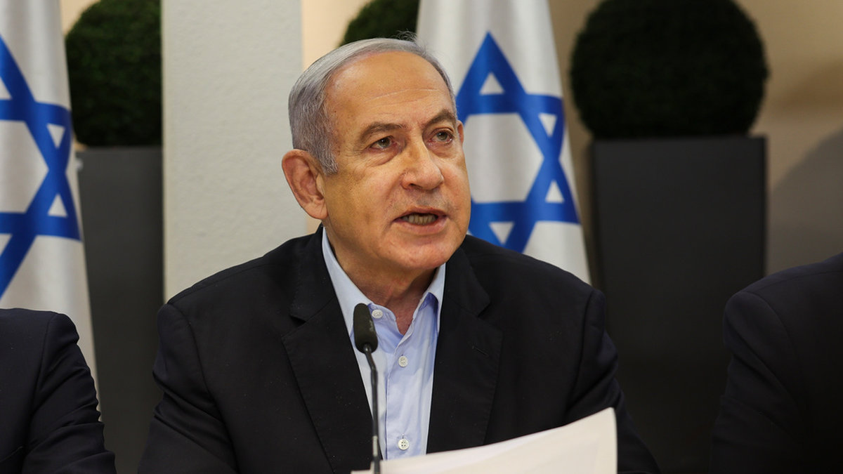 Israels premiärminister Benjamin Netanyahu. Arkivbild.