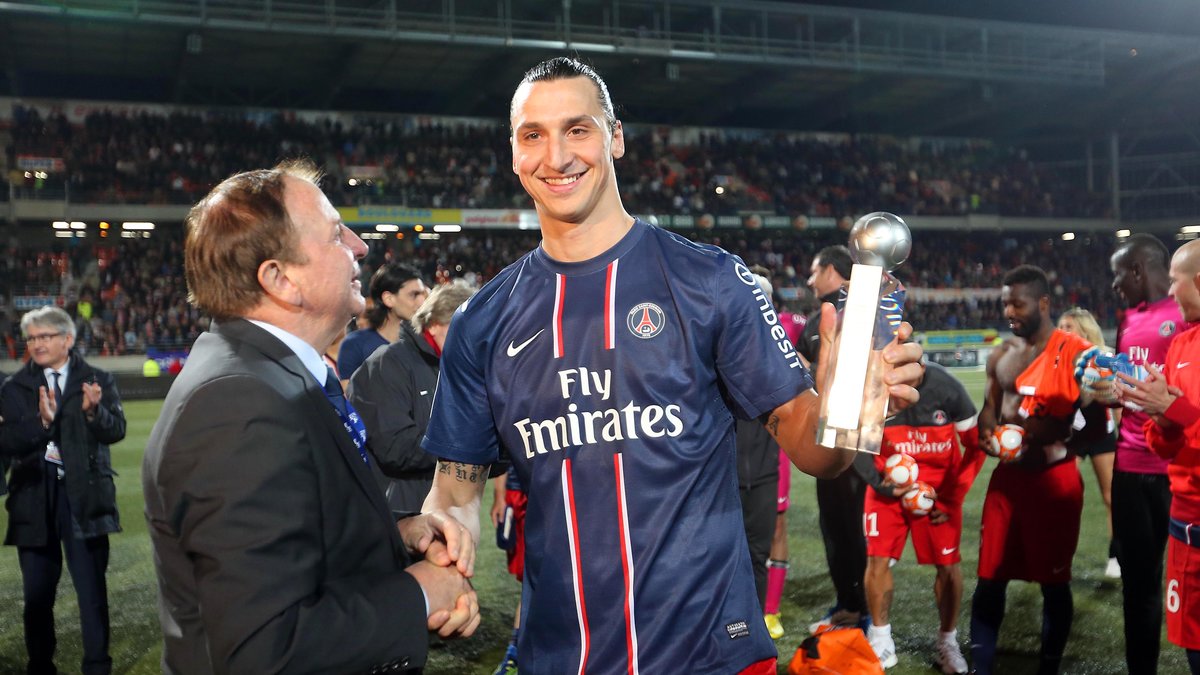 Zlatan vann skytteligan i Frankrike med 11 bollar framför tvåan.
