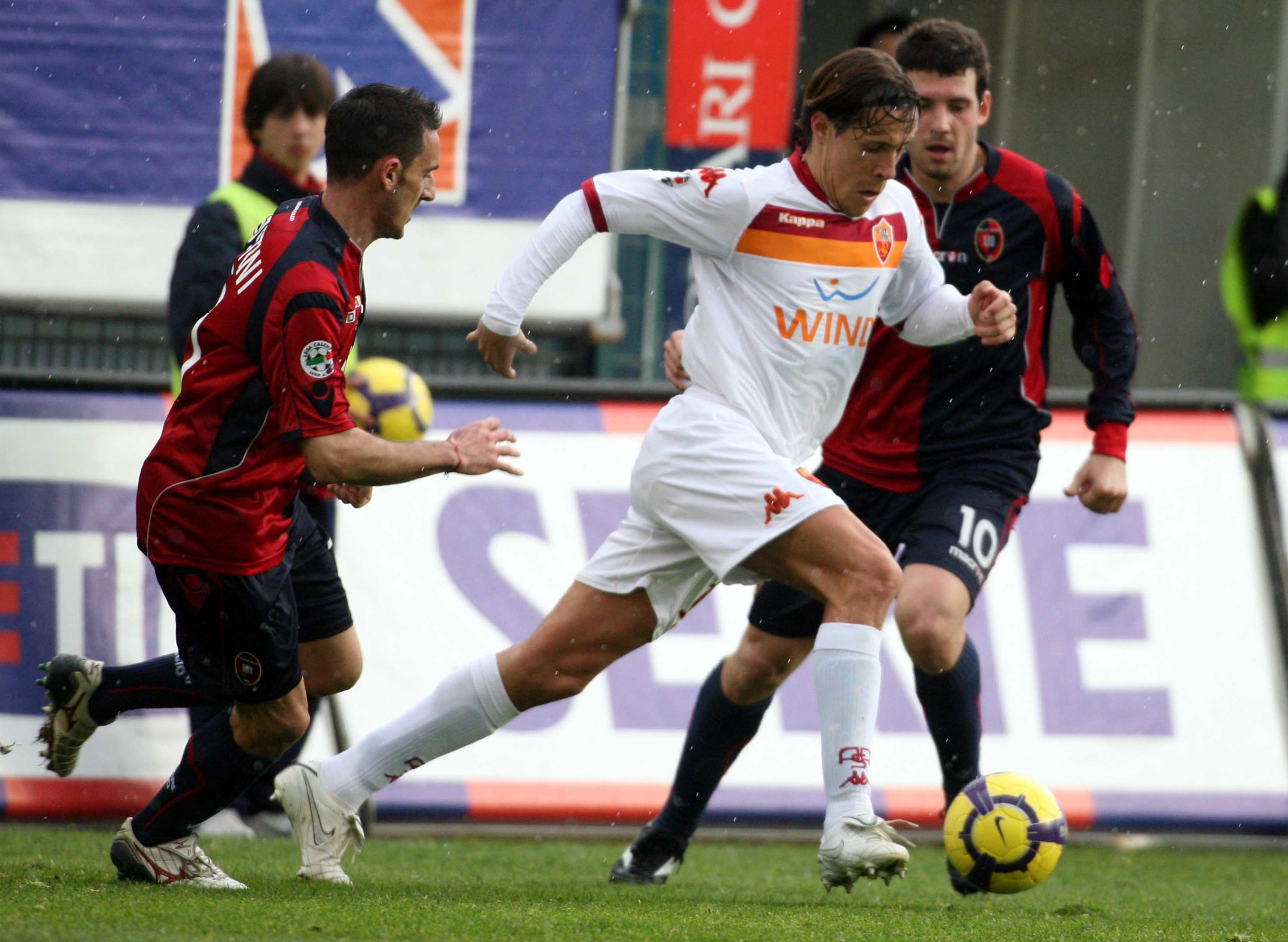 Francesco Totti, Luca Toni, serie a, Cagliari, Roma
