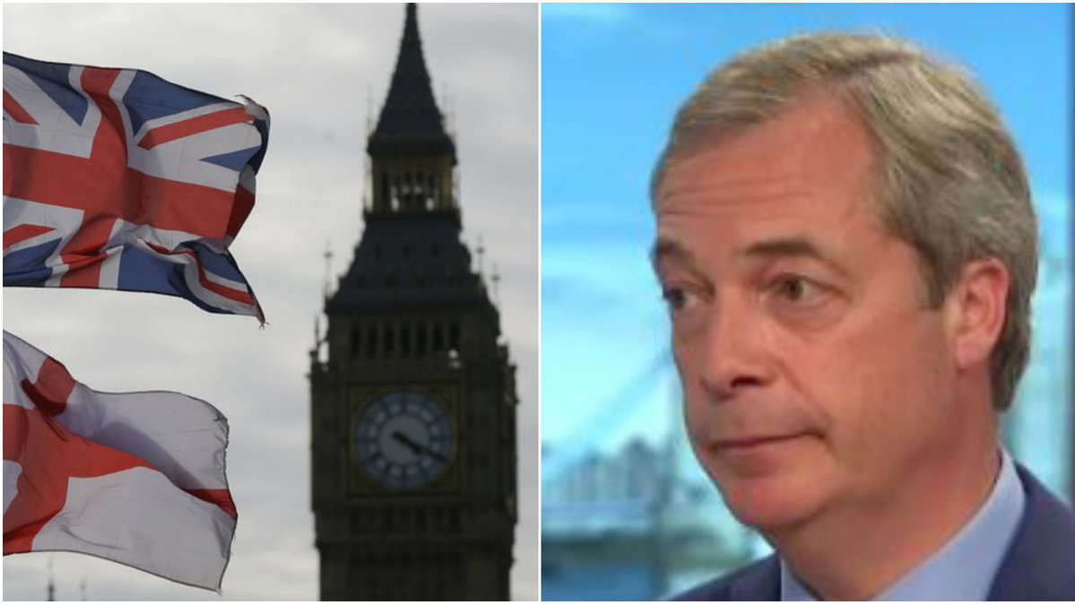 Det oväntade uttalandet från Nigel Farage chockar programledaren.